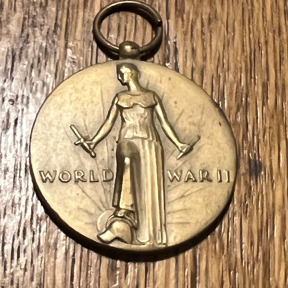 VTG 1945 United States Freedom of Speech Religion World War WWII Bronze Medal